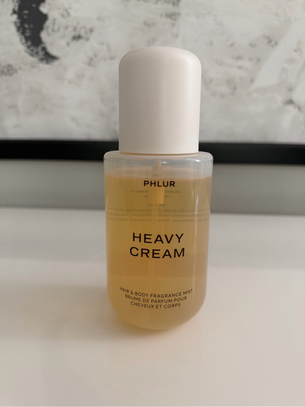 Anthropologie Phlur Heavy Cream Hair & Body Mist — Cream and Amber